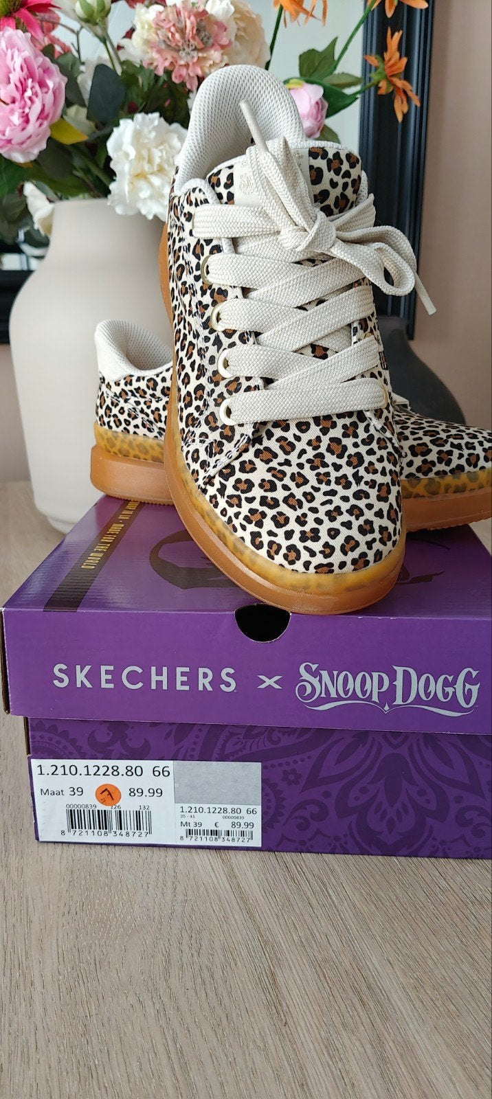 Nieuwe Skechers x Snoop Dogg sneakers maat 39, Kleding | Dames, Skechers, Ophalen of Verzenden, Nieuw, Sneakers of Gympen