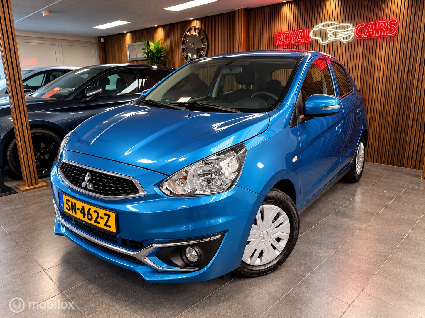 Mitsubishi Space Star 1.0 Intense I AUTOMAAT I ORG NL AUTO, Auto's, Gebruikt, Euro 6, 840 kg, Blauw