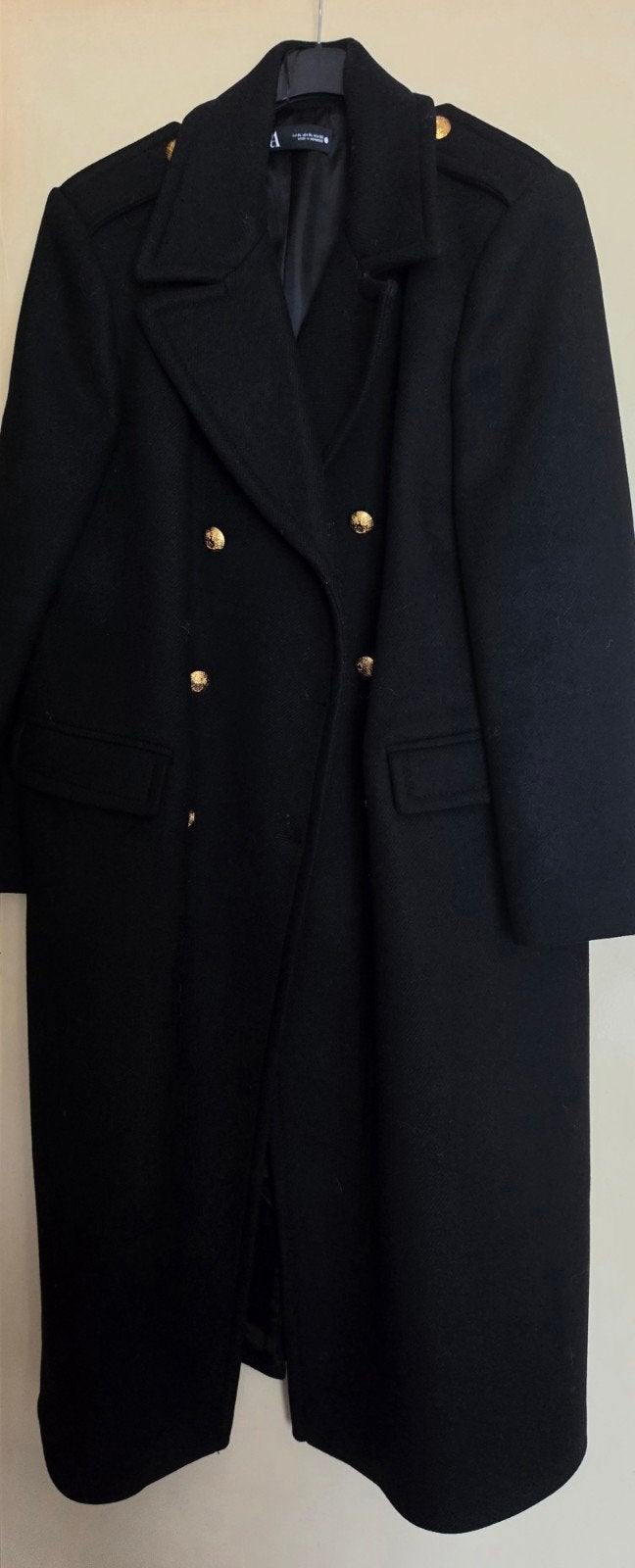Zara admiraal jas nieuw, Ophalen of Verzenden, Nieuw, Maat 46/48 (XL) of groter, Zwart