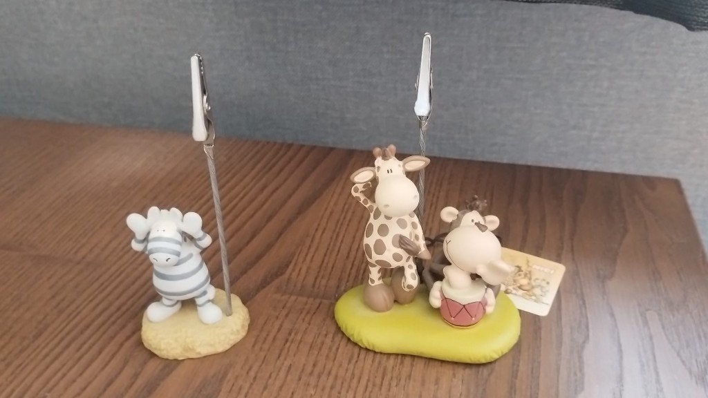 Nici Fotoclips Giraffe, aap en Zebra, Meerkleurig, Overige stijlen, Ophalen of Verzenden, Zo goed als nieuw