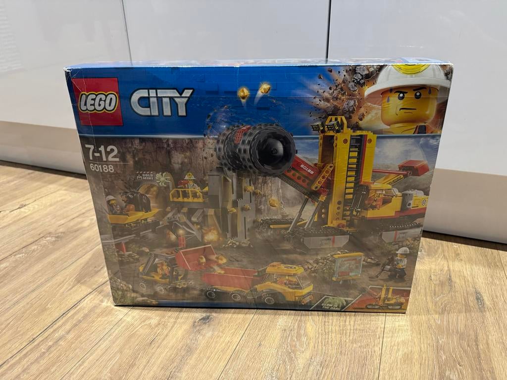 Lego City 60188 Mijnbouw Experts Set - Compleet met doos, Kinderen en Baby's, Speelgoed | Duplo en Lego, Ophalen of Verzenden