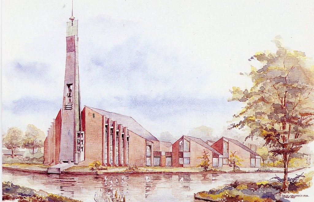 BUNSCHOTEN Nieuwe Christelijk Gereformeerde Kerk, Verzenden, 1980 tot heden, Ongelopen, Utrecht