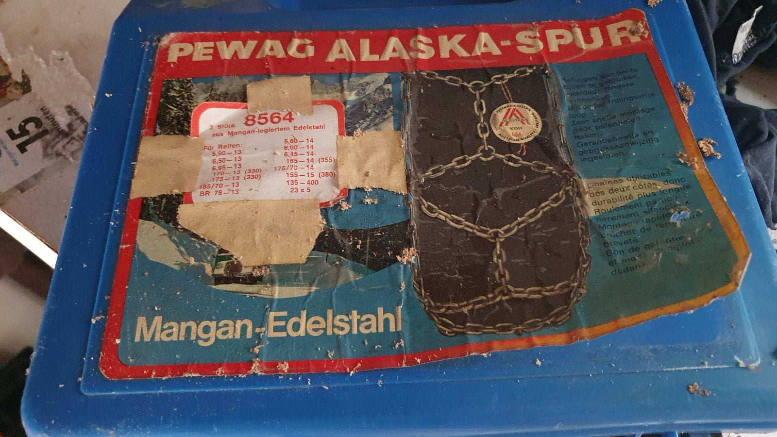 Pewag Alaska-Spur sneeuwkettingen (Mangan-Edelstahl), Auto diversen, Sneeuwkettingen, Ophalen, Gebruikt
