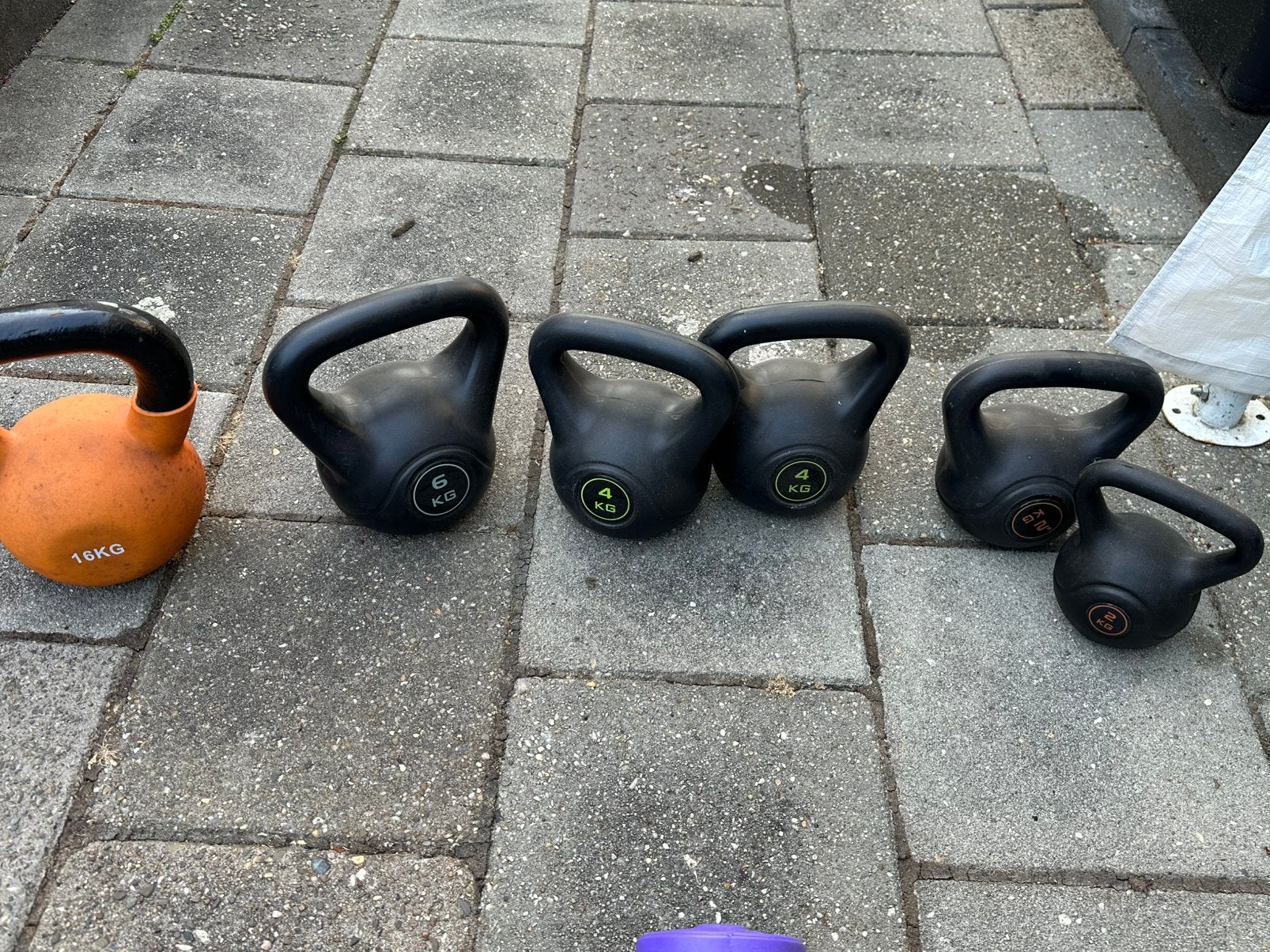 Kettlebells, Sport en Fitness, Fitnessmaterialen, Ophalen, Gebruikt, Kettlebell