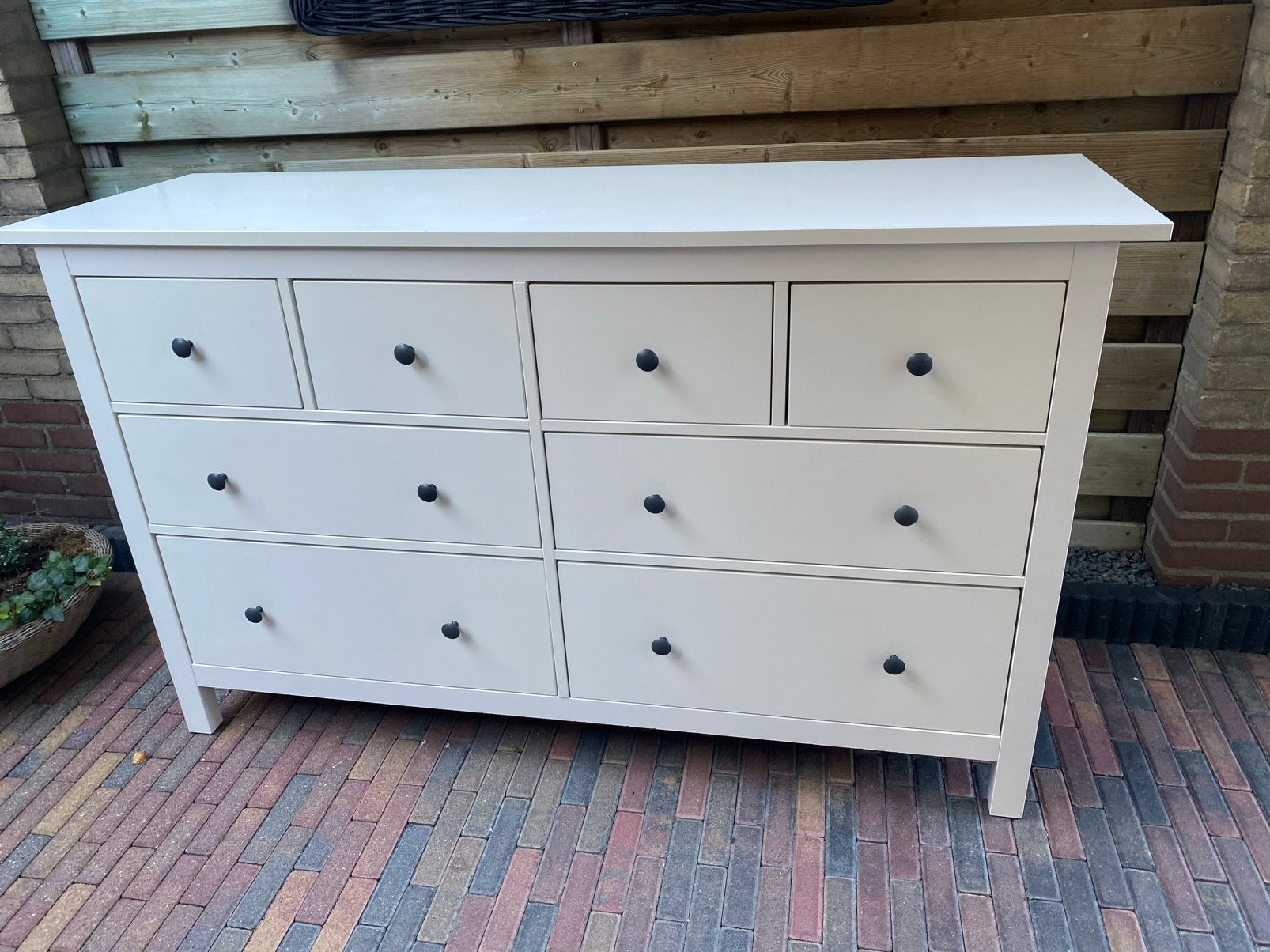 Ikea hemnes ladekast/commode, Huis en Inrichting, Kasten | Ladekasten, Ophalen, 100 tot 150 cm, 5 laden of meer, Zo goed als nieuw