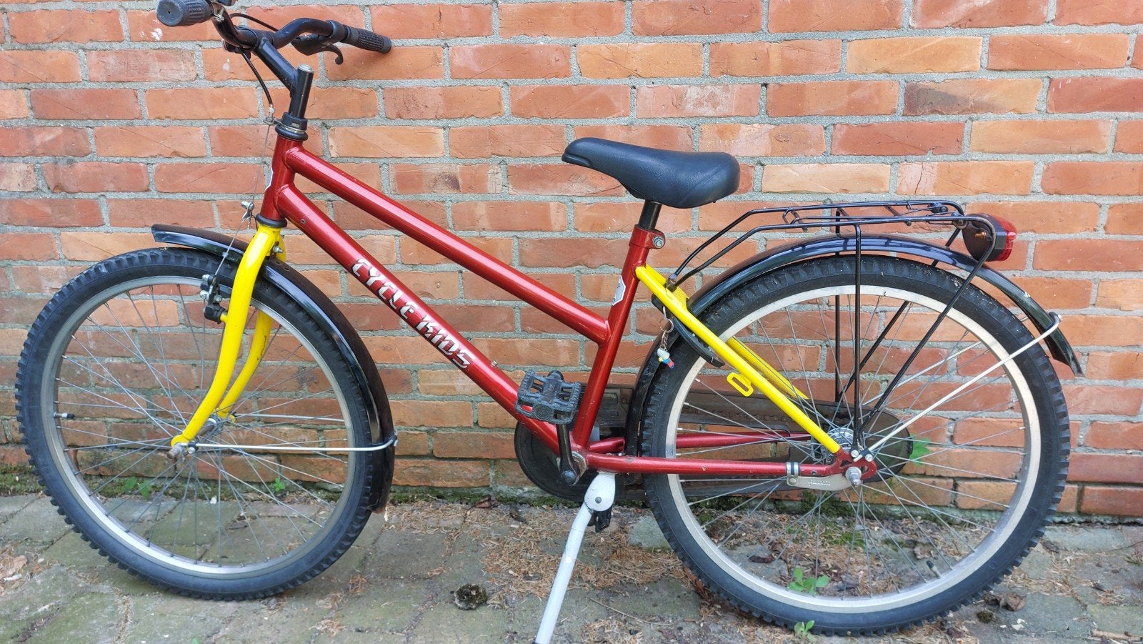 Cycle Kids kinderfiets 24 inch - rood/geel, Ophalen of Verzenden