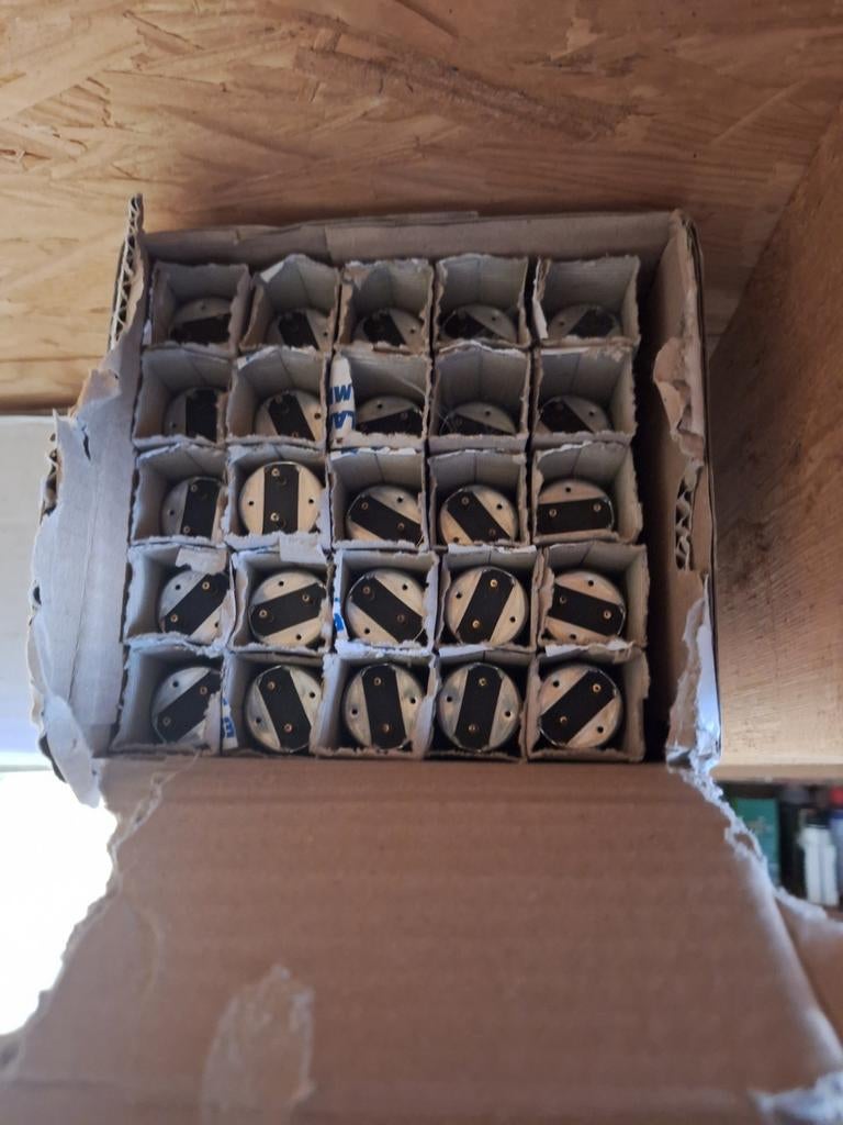 50 TL buizen 58W daglicht en 50 S-10 starters, Ophalen, 60 watt of meer, Overige typen, Nieuw