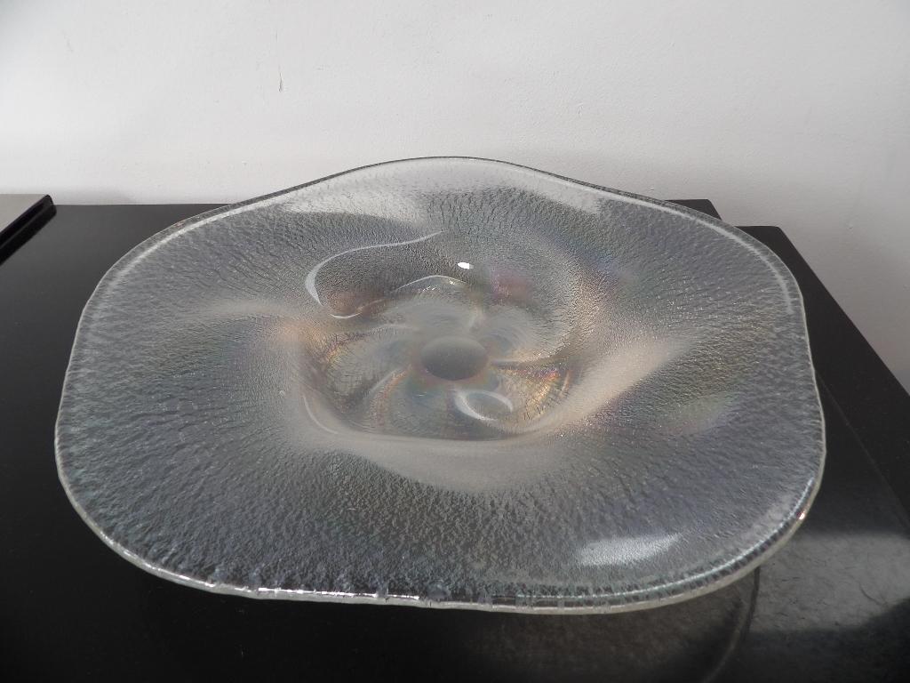 Art Deco Schaal Coquille Kristalunie, W. Rozendaal, Antiek en Kunst, Antiek | Glas en Kristal, Ophalen of Verzenden