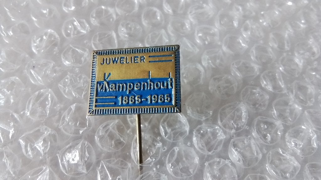 Speldje juwelier kampenhout, Verzamelen, Speldjes, Pins en Buttons, Ophalen of Verzenden, Zo goed als nieuw, Overige onderwerpen