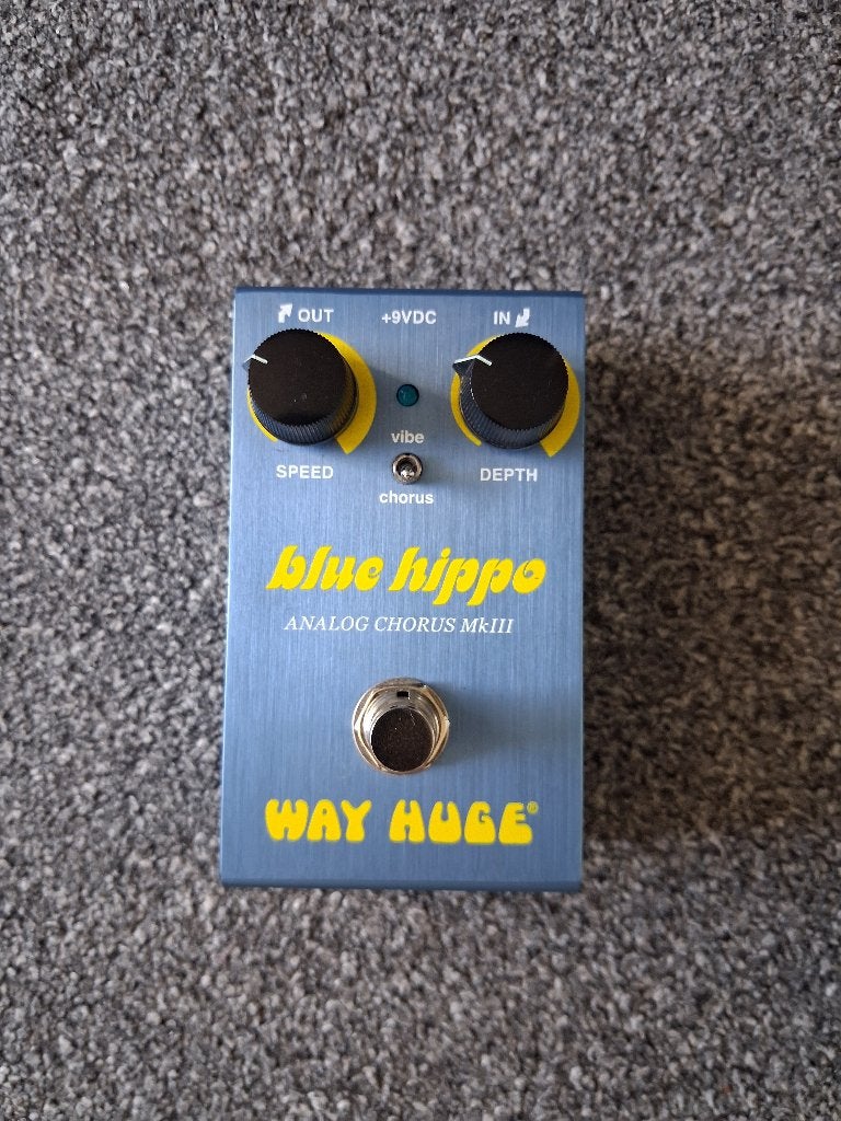 Way Huge Blue Hippo MKIII analoge chorus, Muziek en Instrumenten, Effecten, Ophalen of Verzenden, Zo goed als nieuw, Chorus