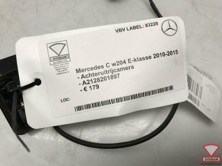 mercedes c e klasse 2010 2015 achteruitrijcamera a2128201897, Auto-onderdelen, Gebruikt, Mercedes-Benz AG, Mercedes-Benz, Ophalen of Verzenden