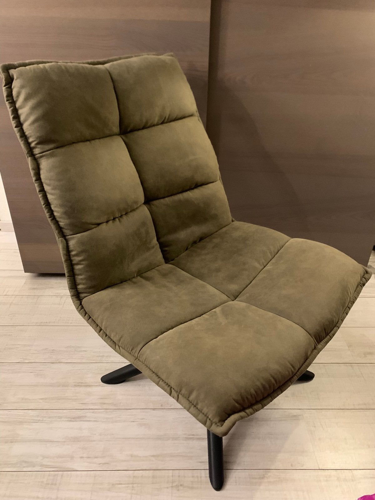 Fauteuil Clayton, Groen, Leen Bakker, Ophalen, Zo goed als nieuw, Overige kleuren, Eén