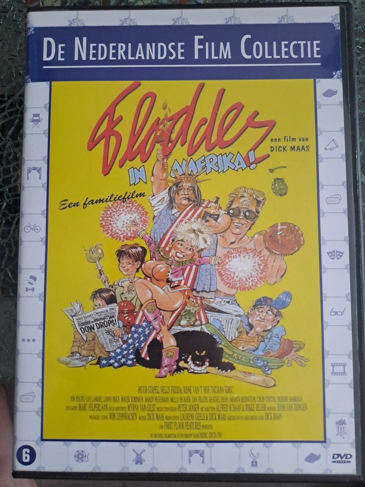 Flodder in Amerika (dvd), Cd's en Dvd's, Dvd's | Nederlandstalig, Alle leeftijden, Ophalen of Verzenden, Zo goed als nieuw