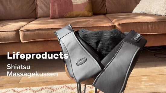 Electric Massagekussen-Massage pillow Lifegoods, Ophalen of Verzenden, Zo goed als nieuw, Massagestoel of Kussen