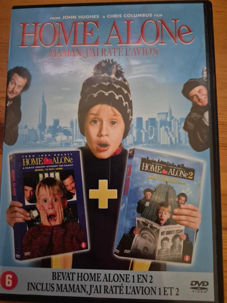 Home Alone 1 & 2 DVD Boxset - Klassieke Kerstfilms, Alle leeftijden, Boxset, Ophalen of Verzenden, Zo goed als nieuw