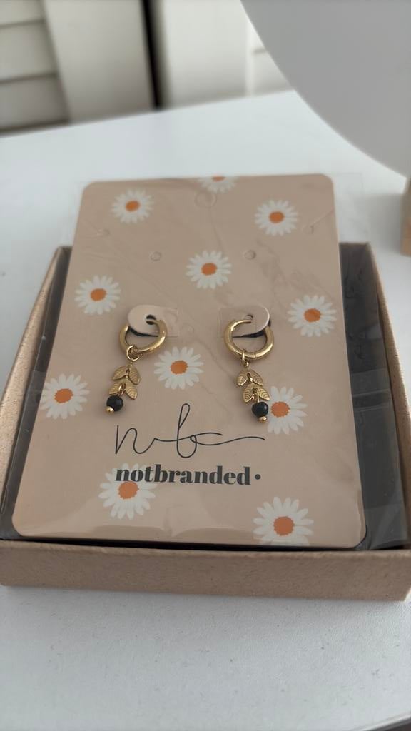 Not Branded oorbellen nog nieuw in verpakking, Ophalen of Verzenden, Nieuw, Overige materialen