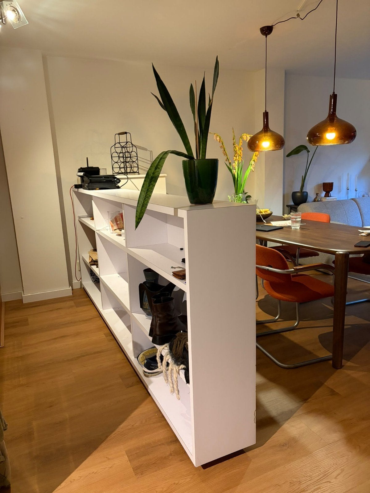Wit Keukeneiland / Roomdivider - 17-18 okt op te halen, Ophalen, Gebruikt, 200 cm of meer, 25 tot 50 cm