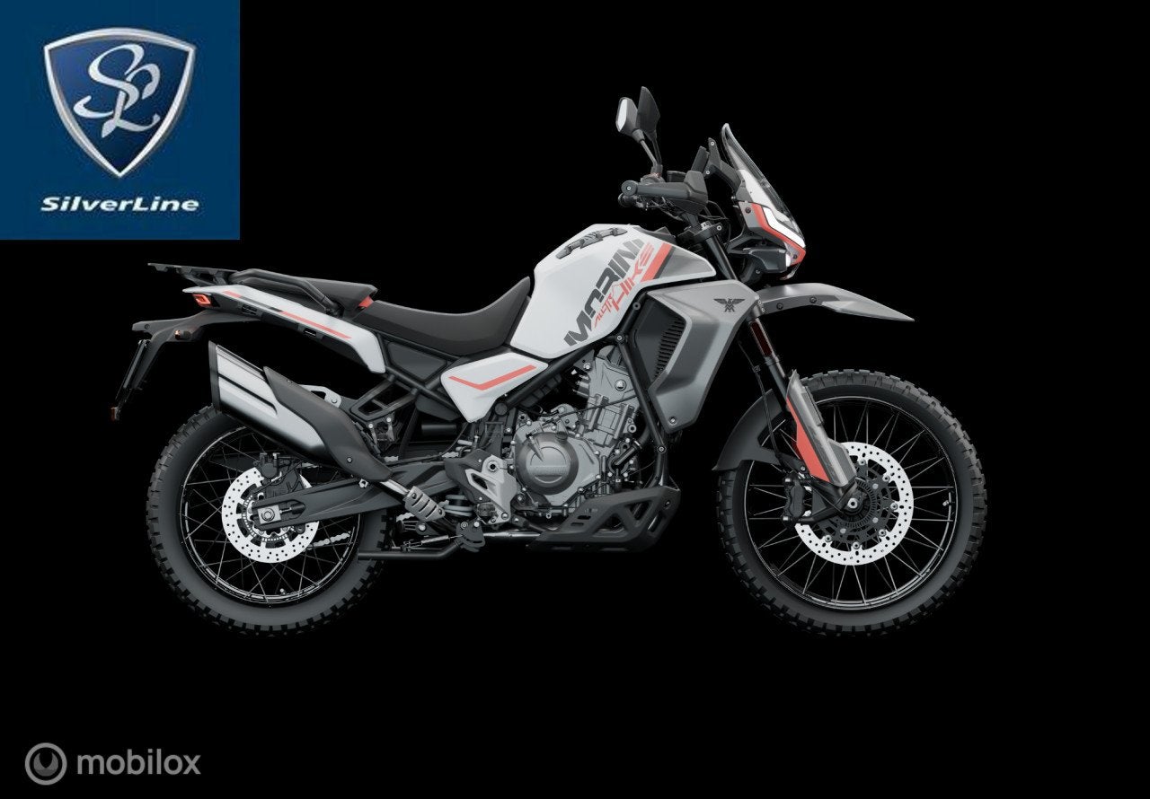 NIEUW! Moto Morini ALLTRHIKE 450 FULLY EQUIPPED | Pure White, 450 cc, ABS, Toermotor, Handgeschakeld