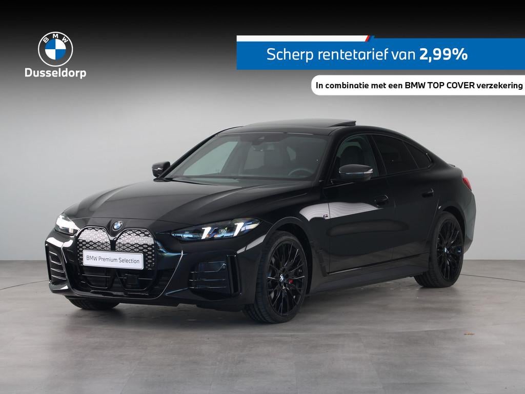 BMW i4 eDrive35 M Sport Edition 70 kWh (bj 2025, automaat), Auto's, BMW, Achterwielaandrijving, Zwart, Met garantie (alle), 435 min