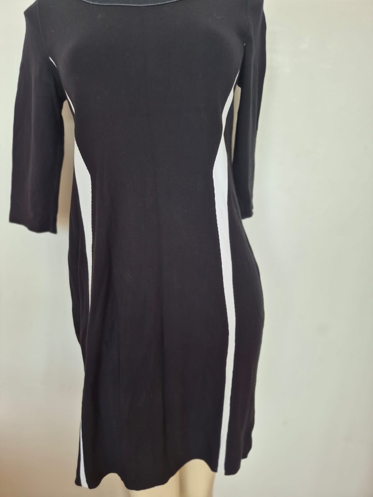 Marc Cain Sports Zwart-wit Jurk Maat M, Kleding | Dames, Maat 38/40 (M), Zwart, Ophalen of Verzenden, Zo goed als nieuw
