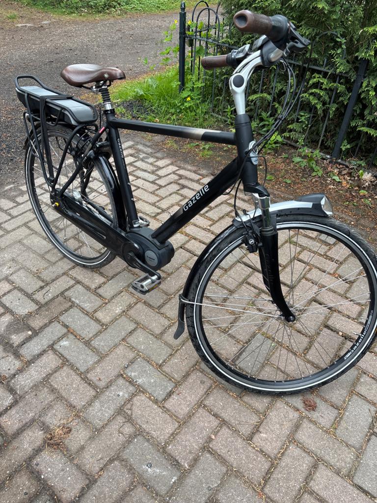 Gazelle elektrische fiets - Bosch PowerPack 400, Fietsen en Brommers, Elektrische fietsen, Gebruikt, Gazelle, 55 tot 59 cm, 50 km per accu of meer