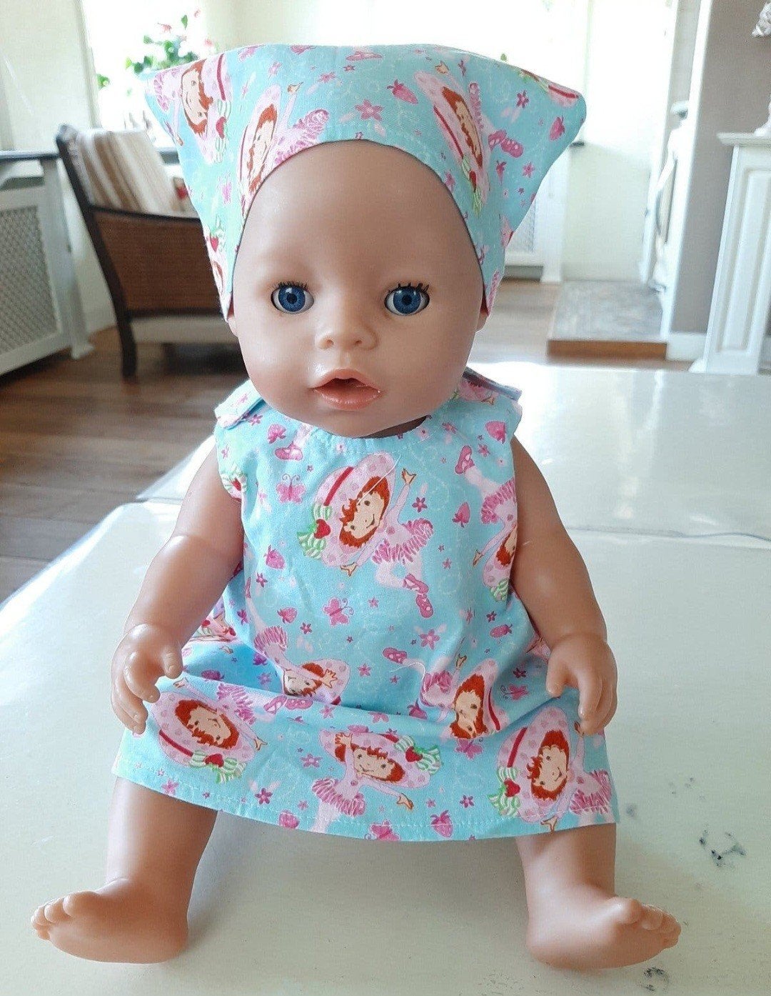 set strawberry shortcake ballerina baby born pop 43cm, Kinderen en Baby's, Speelgoed | Poppen, Ophalen of Verzenden, Nieuw, Babypop