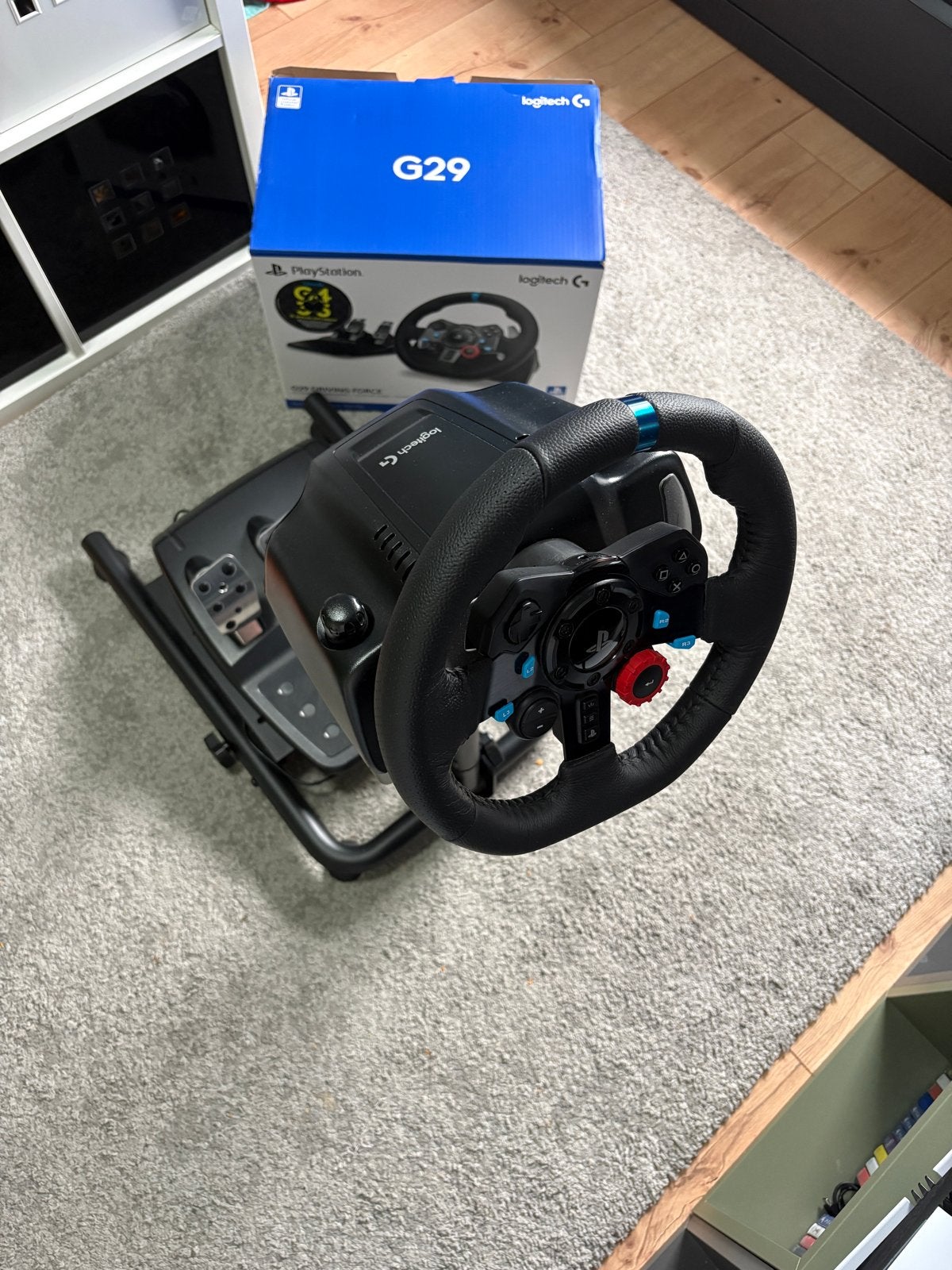 Logitech G29 Driving Force racestuur met pedalen, Spelcomputers en Games, Spelcomputers | Sony PlayStation Consoles | Accessoires