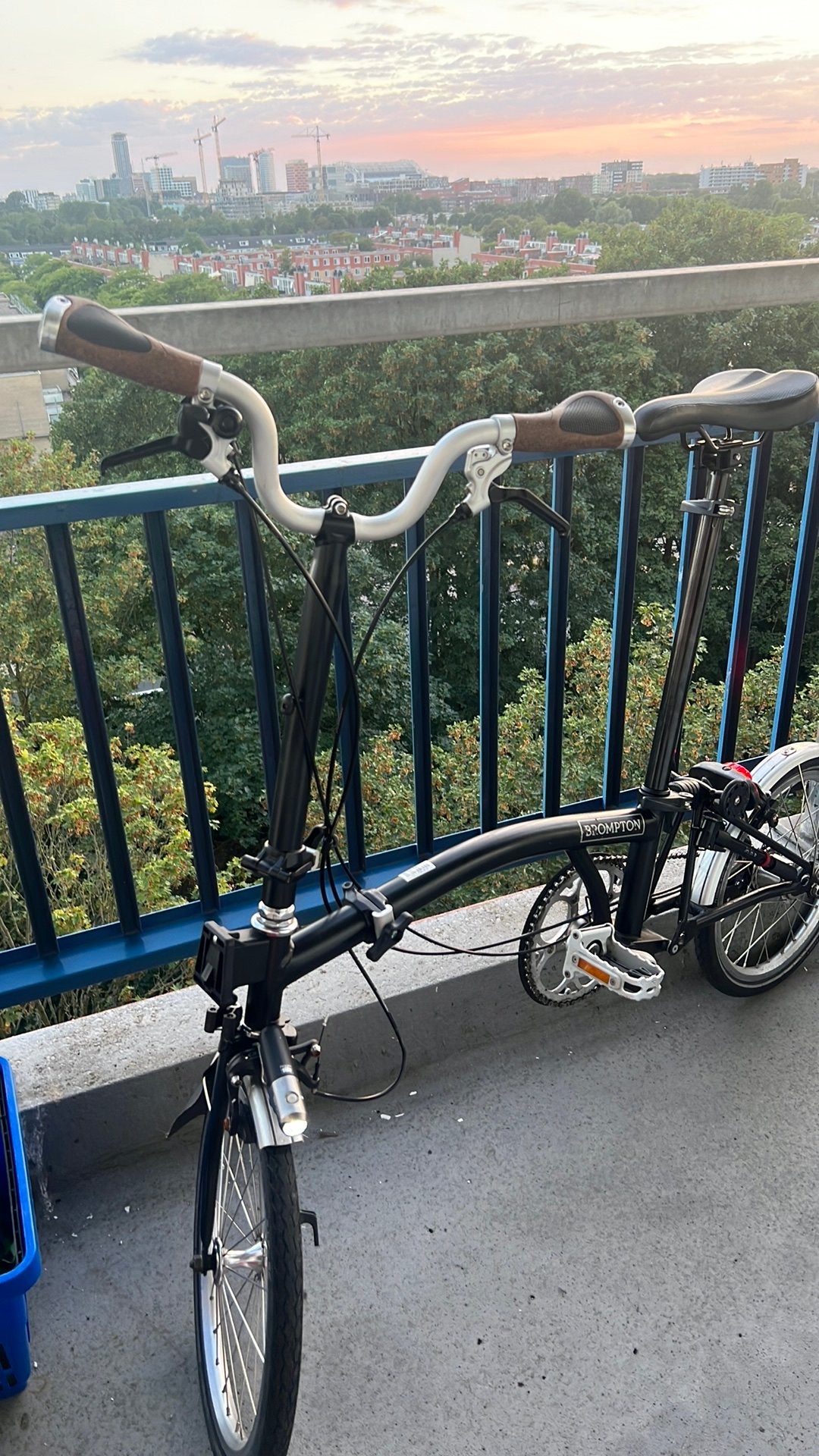 Brompton Vouwfiets 3-Snelheden, Ophalen of Verzenden, Zo goed als nieuw, 16 tot 18 inch, Brompton