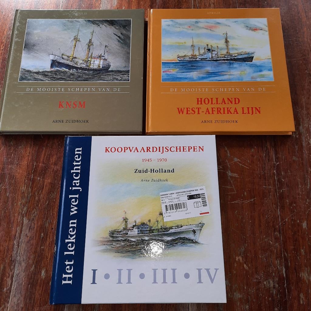 Schepen van de KNSM / Holland West-Afrika lijn....., Boeken, Verzenden, Nieuw, Arne Zuidhoek, Boot