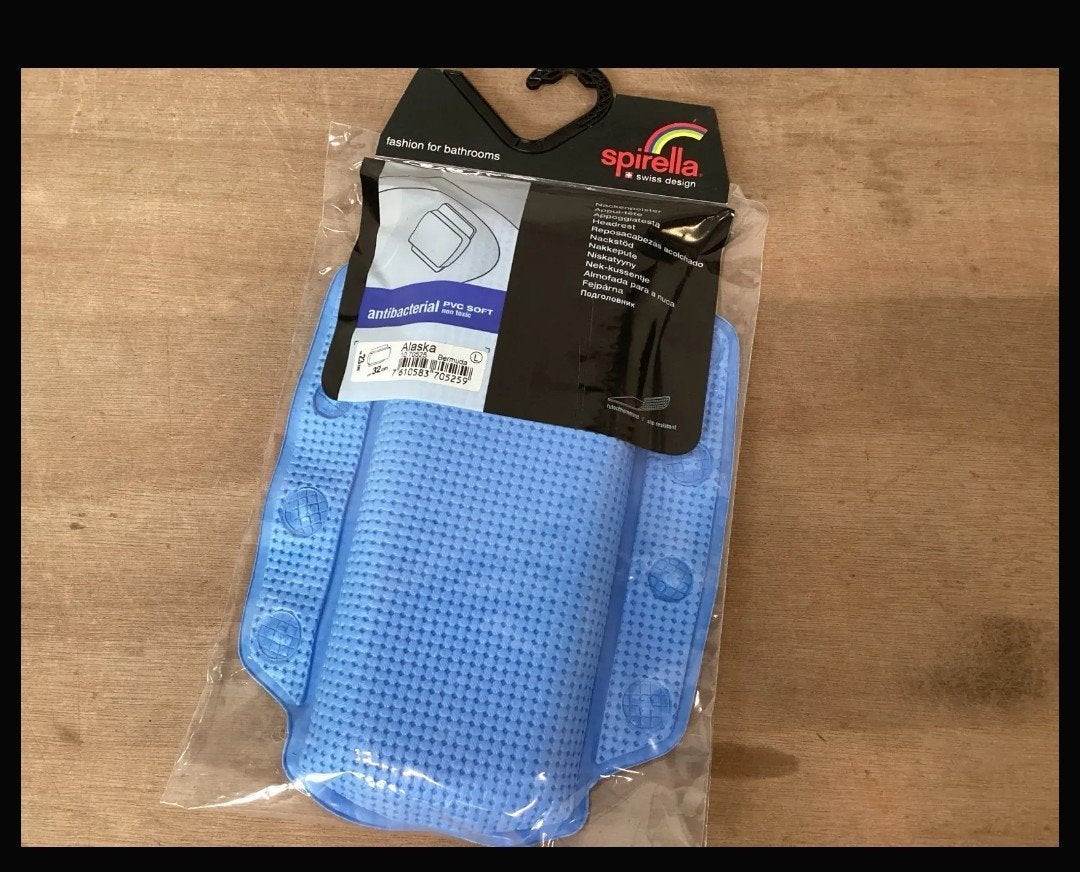 Spirella Badkussen Nieuw, Ophalen, Nieuw, Blauw