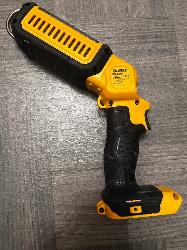 DeWALT DCL050-XJ accu LED Lamp, Doe-het-zelf en Verbouw, Bouwverlichting, Ophalen of Verzenden, Gebruikt, Minder dan 50 watt, Lamp