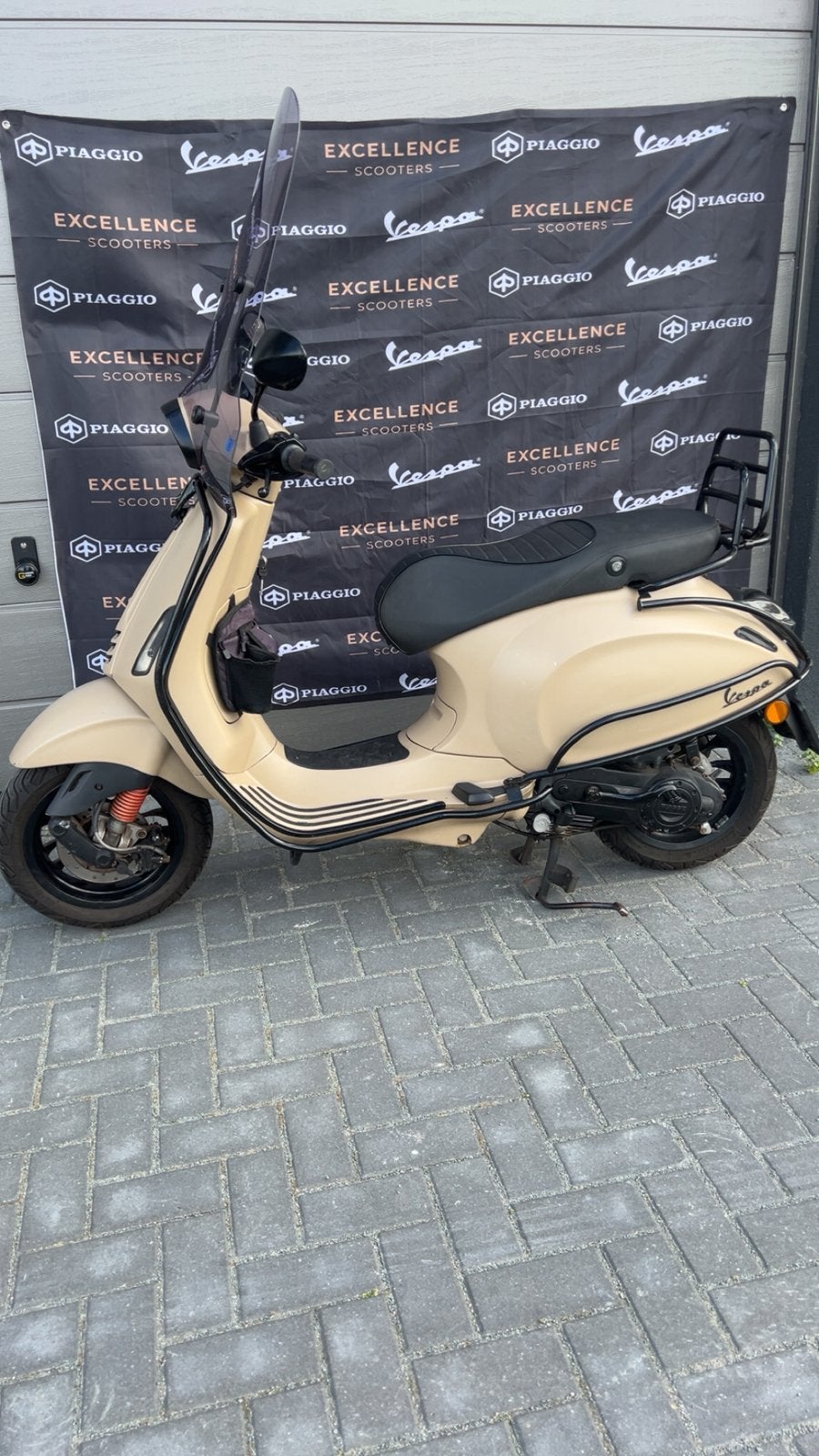 Custom vespa sprint | brom | 2015, Ophalen, Overige modellen, Maximaal 45 km/u, Zo goed als nieuw