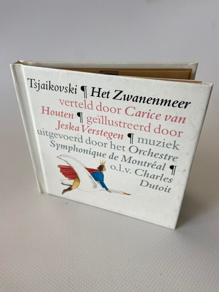 Tsjaikovski Het Zwanenmeer boekje met CD, Ophalen of Verzenden, Gelezen, Sprookjes