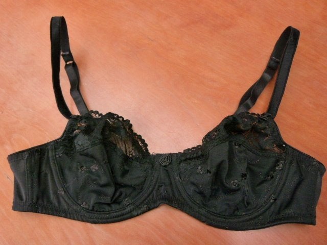 Zwarte beugel BH met kant maat 75 B Hunkemöller, Hunkemöller, Verzenden, Zwart, BH
