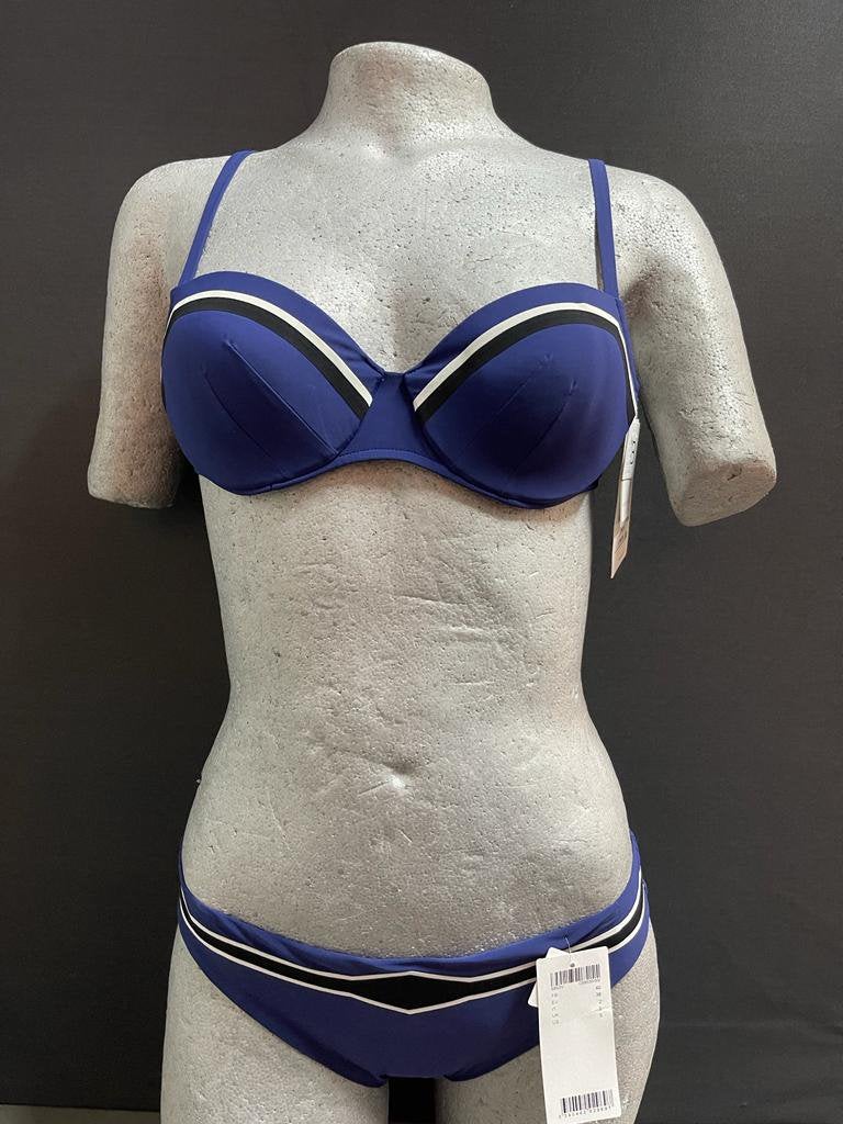 Chantelle bikini maat 75b slip 38 model horizon, Verzenden, Nieuw, Blauw, Bikini