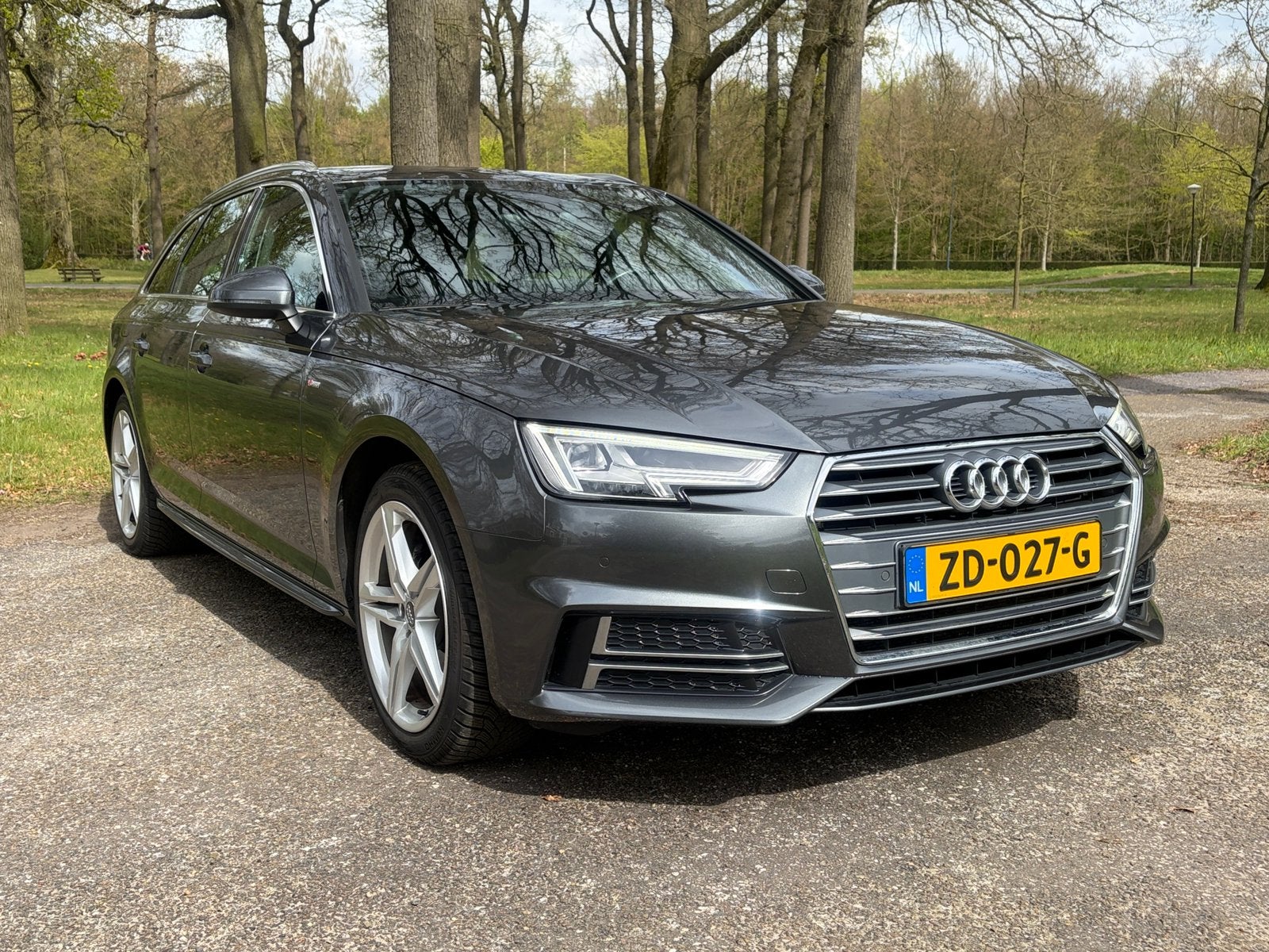 Audi A4 S-Line sfeerv. trekhaak carpl 1.4 Tfsi S Tronic 2018, Auto's, Audi, 4 cilinders, A4, Particulier, 1390 kg