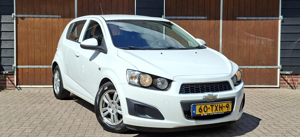 Chevrolet Aveo 1.4 LT | Dealer onderhouden | Bluetooth | Tre, Auto's, Chevrolet, Automaat, Euro 5, Gebruikt, 4 cilinders