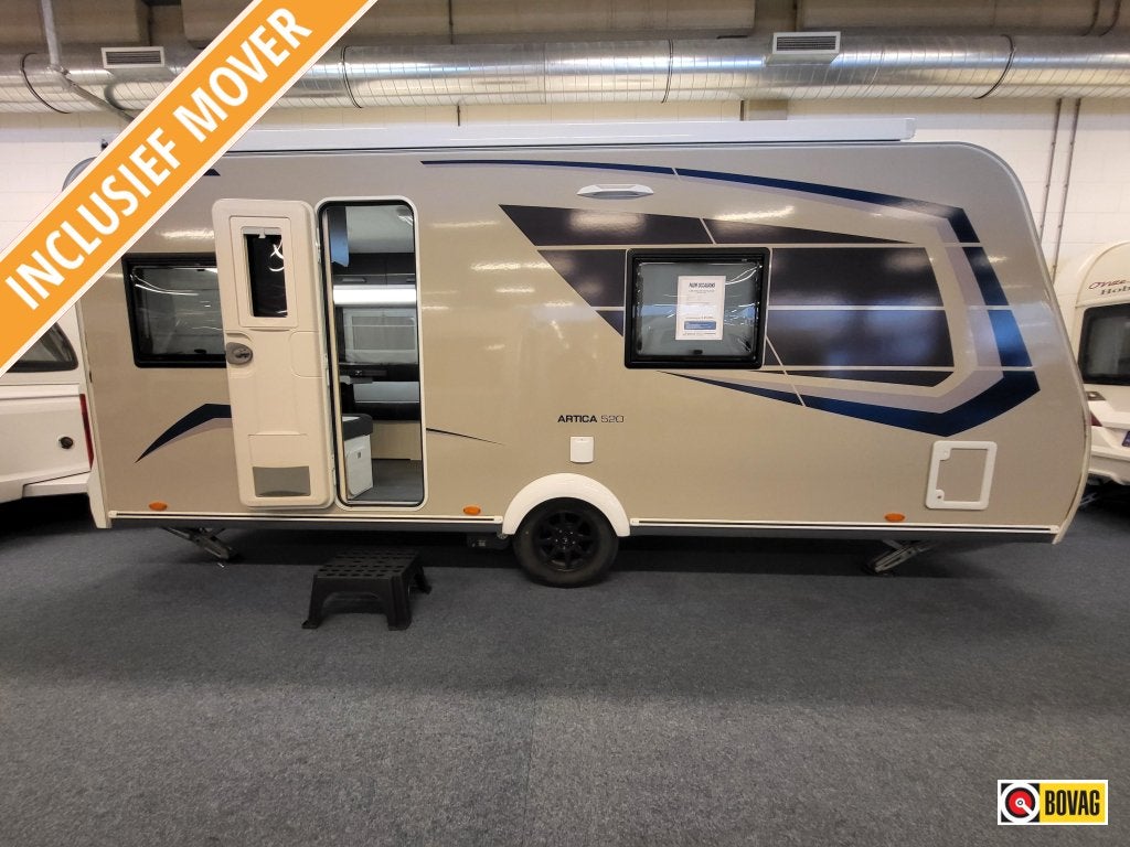 Caravelair Artica 520; zeer netjes, mover, luifel, Ultraheat, Rondzit, Bedrijf, Overige typen, Schokbreker