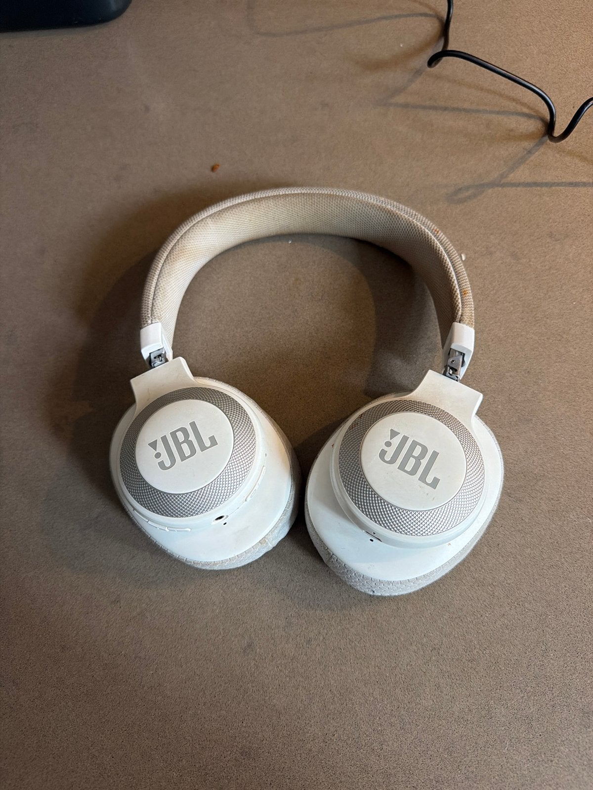 JBL Live 660NC Over-ear Koptelefoon - Wit, Gebruikt, JBL, Bluetooth, Ophalen of Verzenden