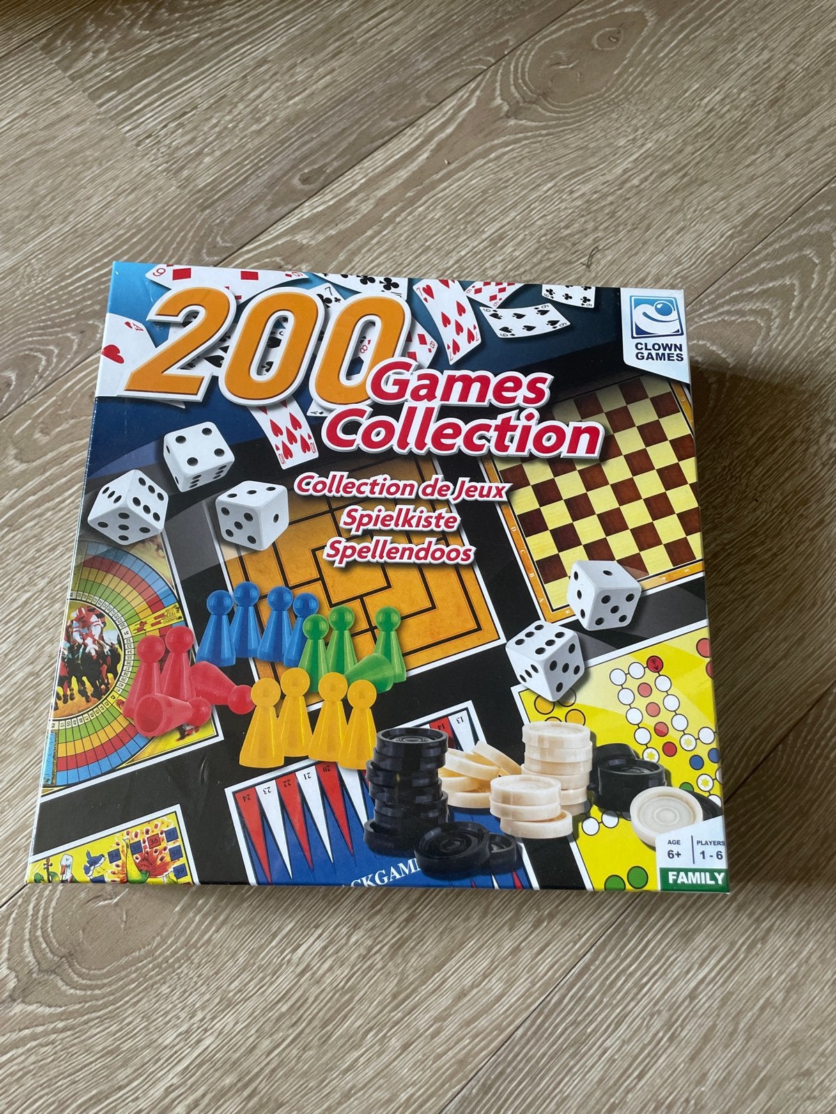 200 Games Collection - Spellenkist voor het hele gezin, Een of twee spelers, Ophalen, Gebruikt
