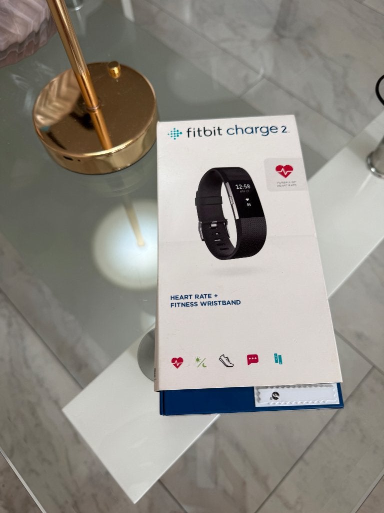 Fitbit charge 2, FitBit, Zwart, Ophalen of Verzenden, Zo goed als nieuw