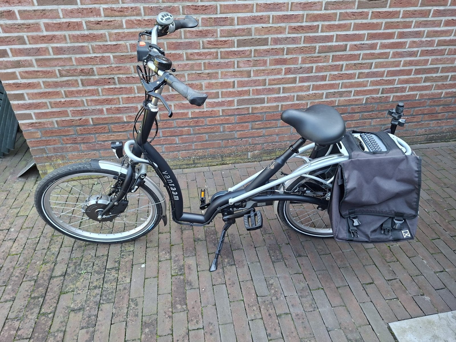 Van Raam Balance GitZwart E-bike - Lage Instap, Gebruikt, 47 tot 51 cm, 50 km per accu of meer, Ophalen