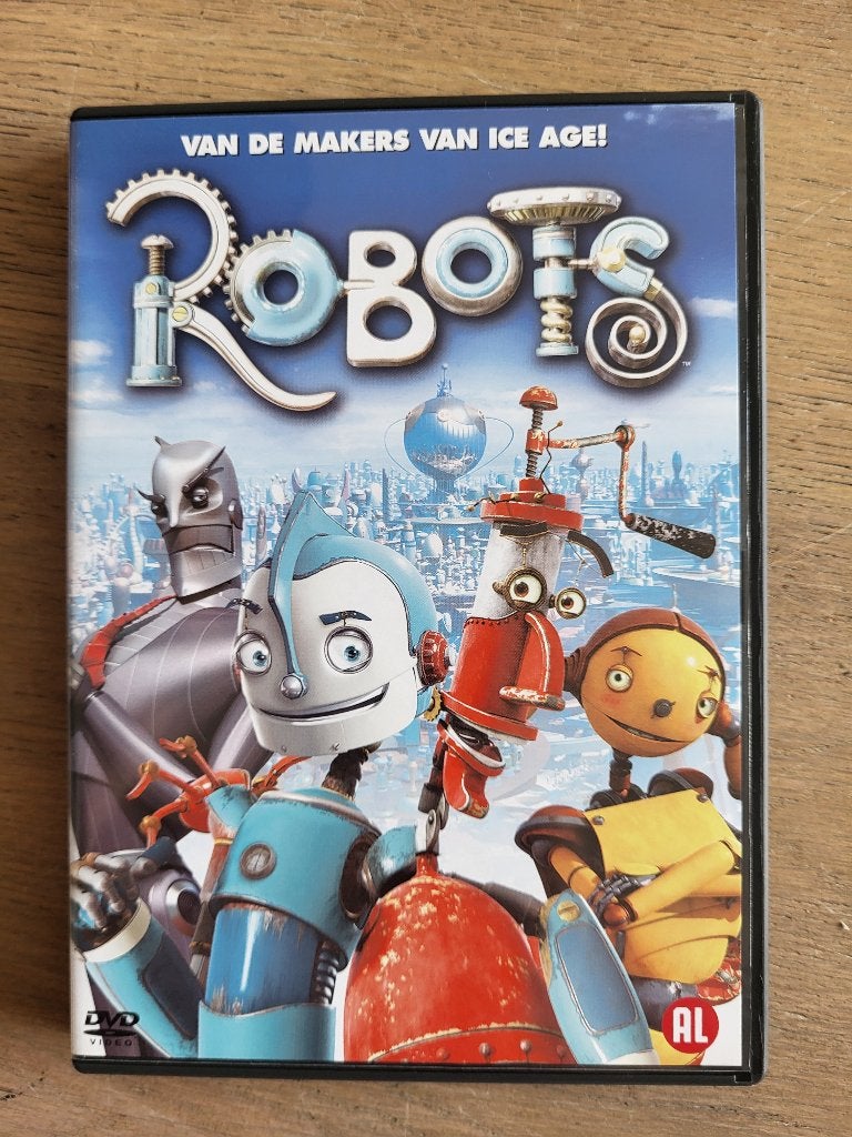 Robots DVD - Van de makers van Ice Age, Tekenfilm, Inclusief doosje, Nederlands, Ophalen of Verzenden