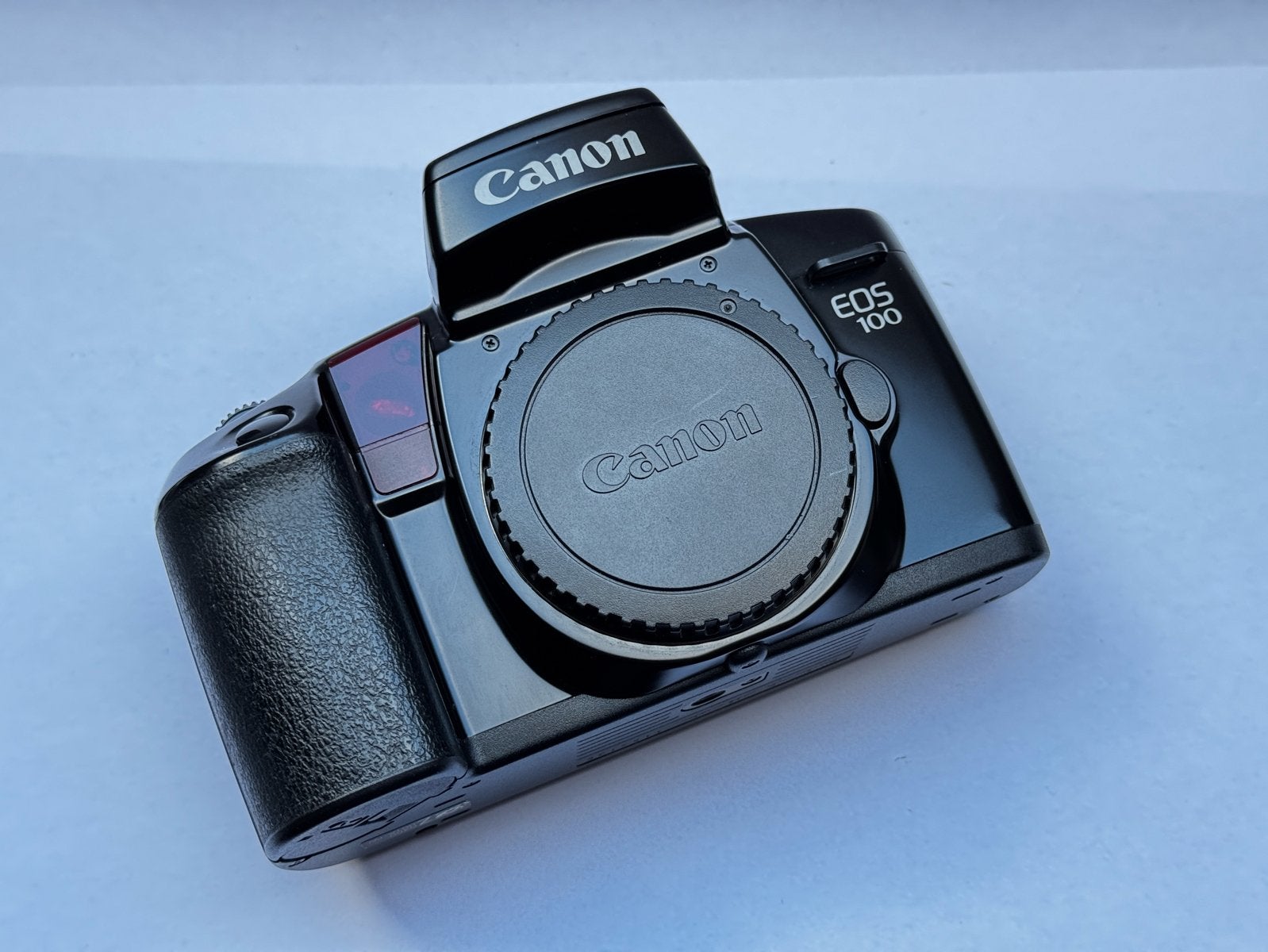 Canon EOS 100 Spiegelreflexcamera - Zo goed als nieuw, Ophalen of Verzenden, Zo goed als nieuw, Spiegelreflex, Canon