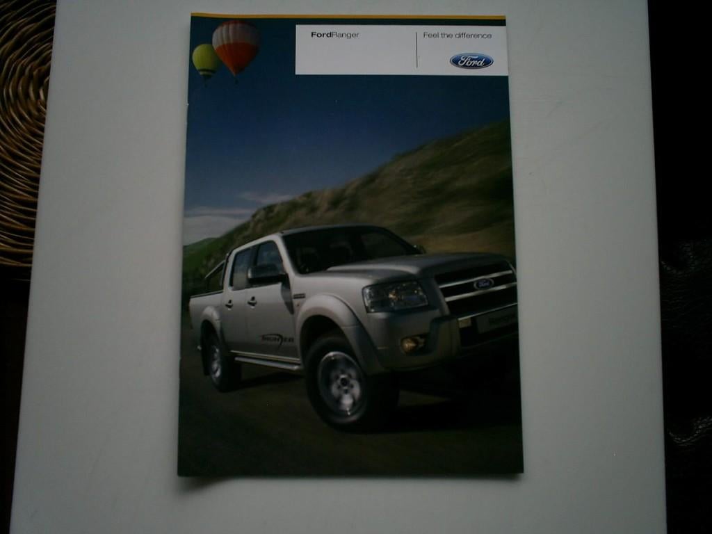 Ford Ranger 8 / 2006 28 pag. Engels, Verzenden, Zo goed als nieuw, Ford
