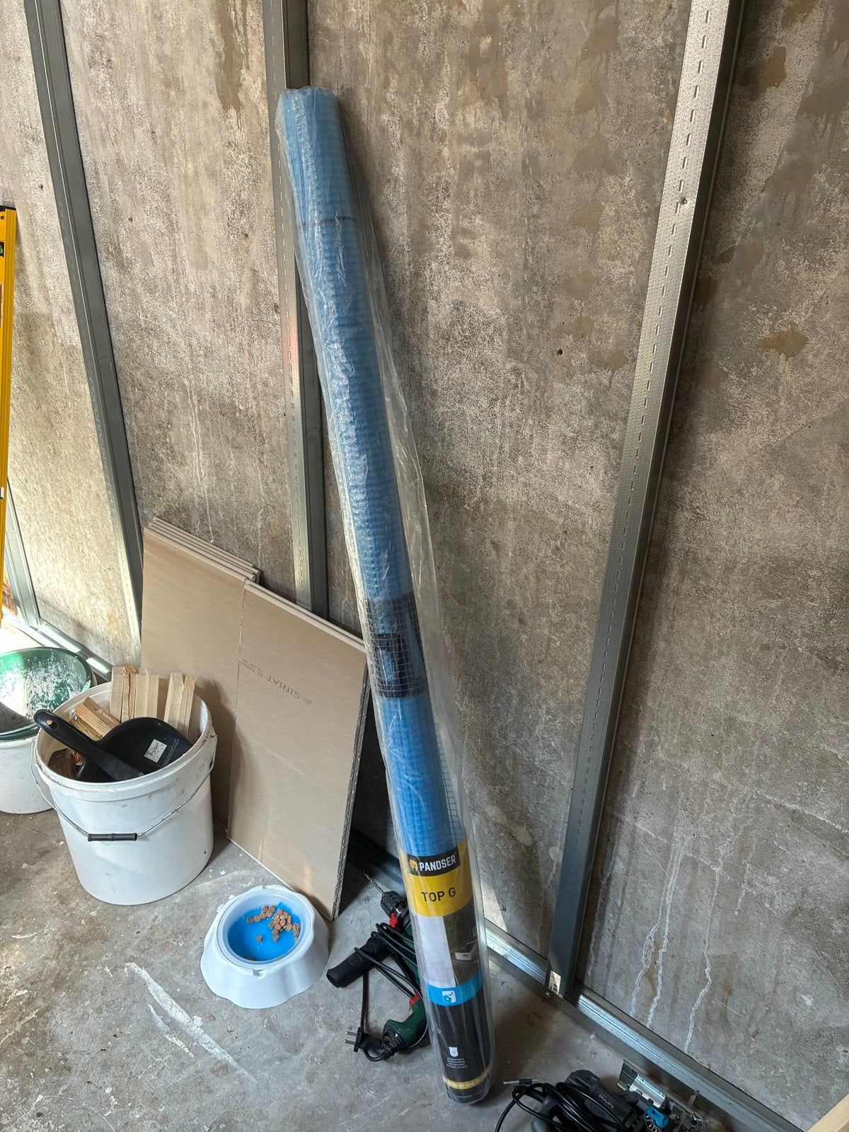 Pandser Top G Gewapende Waterkerende Folie 1,50 x 18m, Overige materialen, Zo goed als nieuw, 15 m² of meer, Ophalen