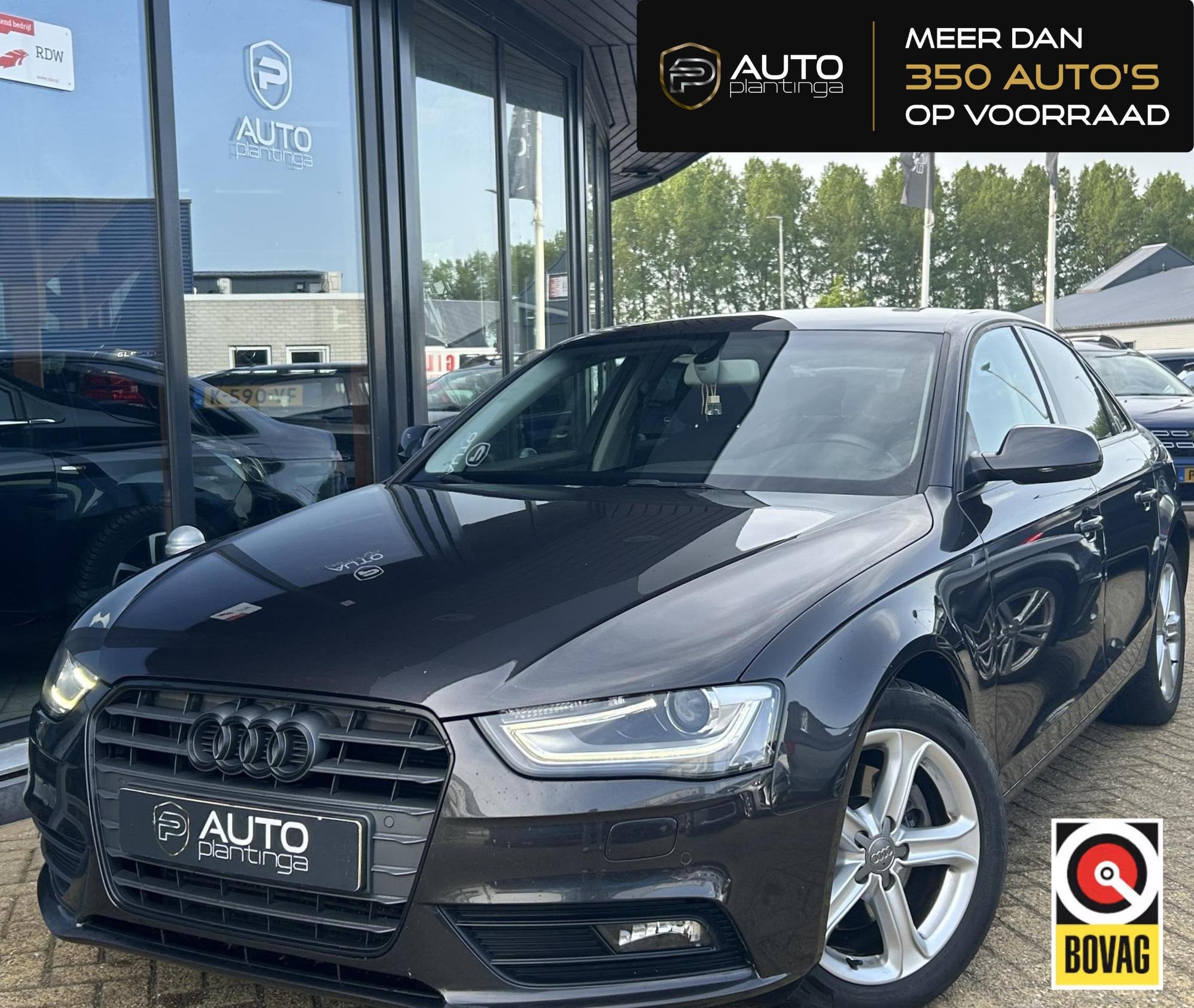 Audi A4 Limousine 1.8 TFSI Business Edition 170PK | AUTOMAAT, Auto's, Audi, Euro 5, Stof, Gebruikt, Zwart