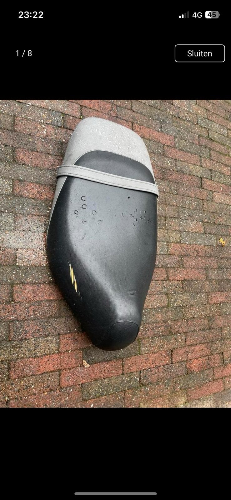 gilera runner zadel, Ophalen