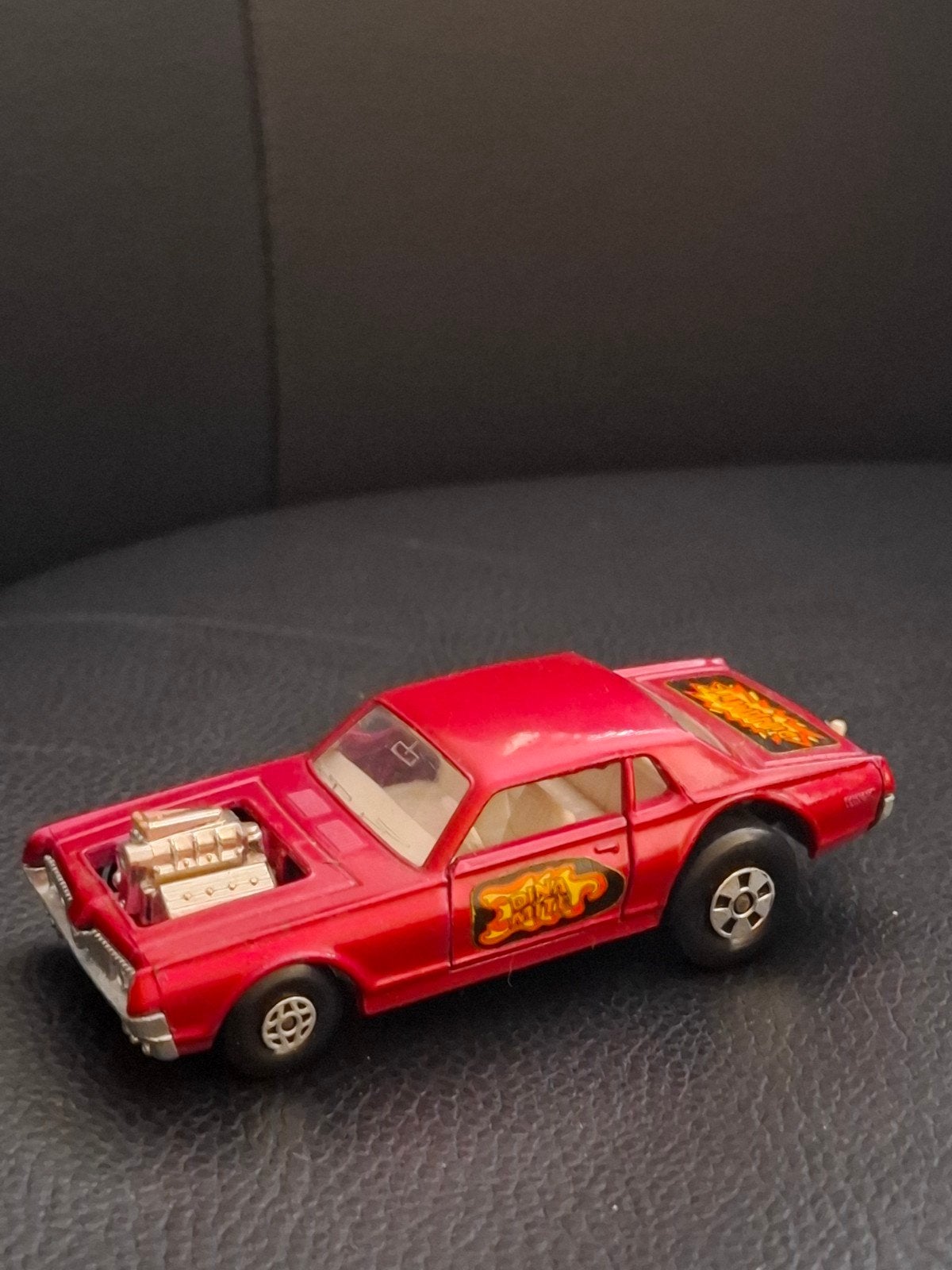 Matchbox Speed Kings K21 Cougar Dragster - Prima Staat, Ophalen of Verzenden, Zo goed als nieuw, Auto, Matchbox