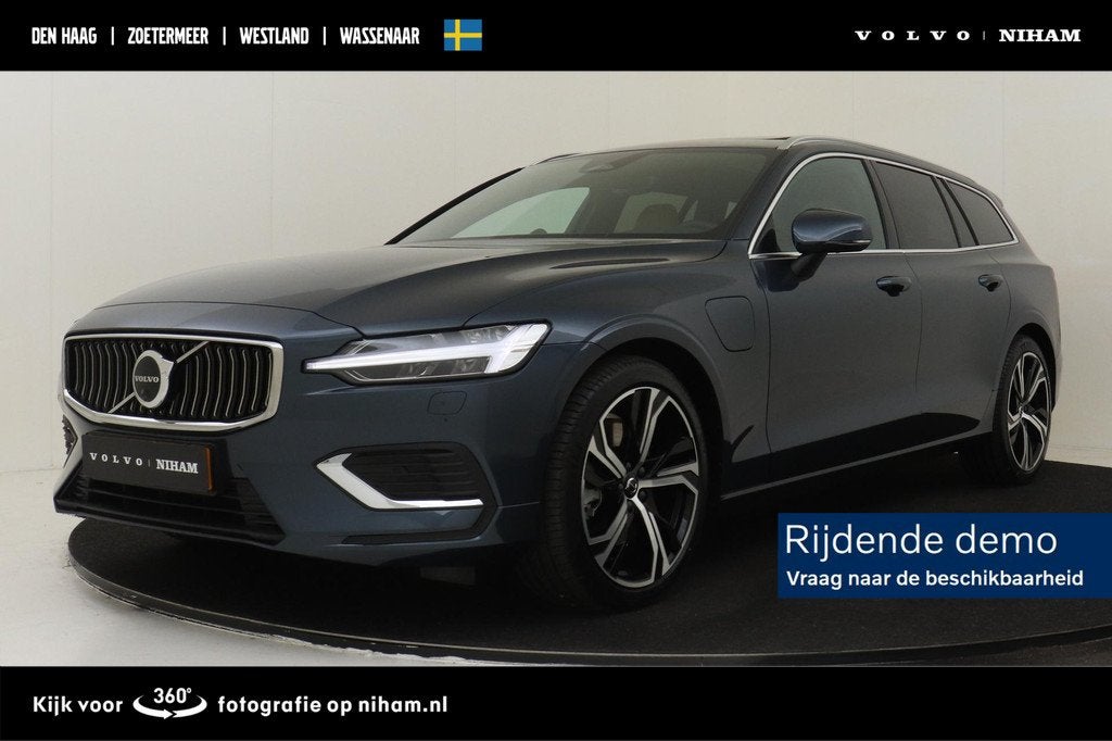 Volvo V60 T8 PLUG-IN HYBRID AWD ULTRA BRIGHT *FULL OPTIONS!*, Automaat, 12 maanden, Euro 6, 4 cilinders